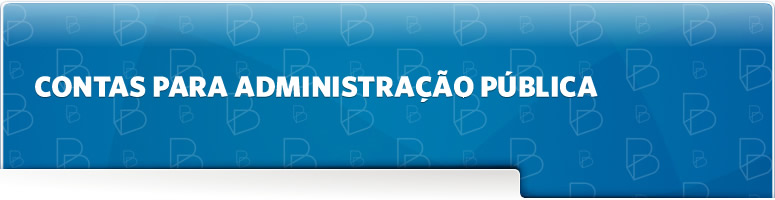 Banner abertura de conta administração pública