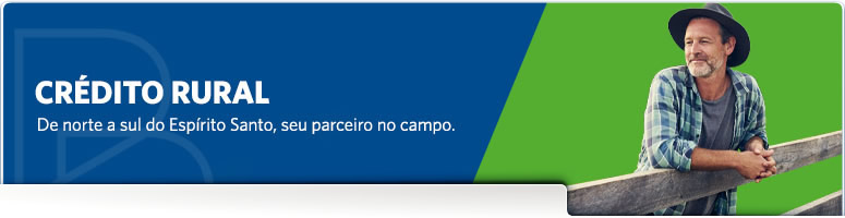 Banner crédito rural